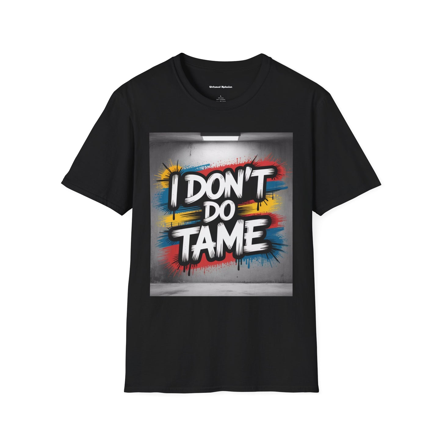 Distressed Style Graffiti T-Shirt