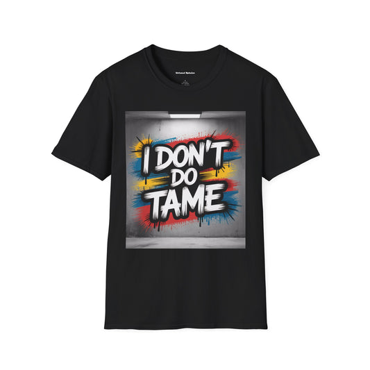 Distressed Style Graffiti T-Shirt
