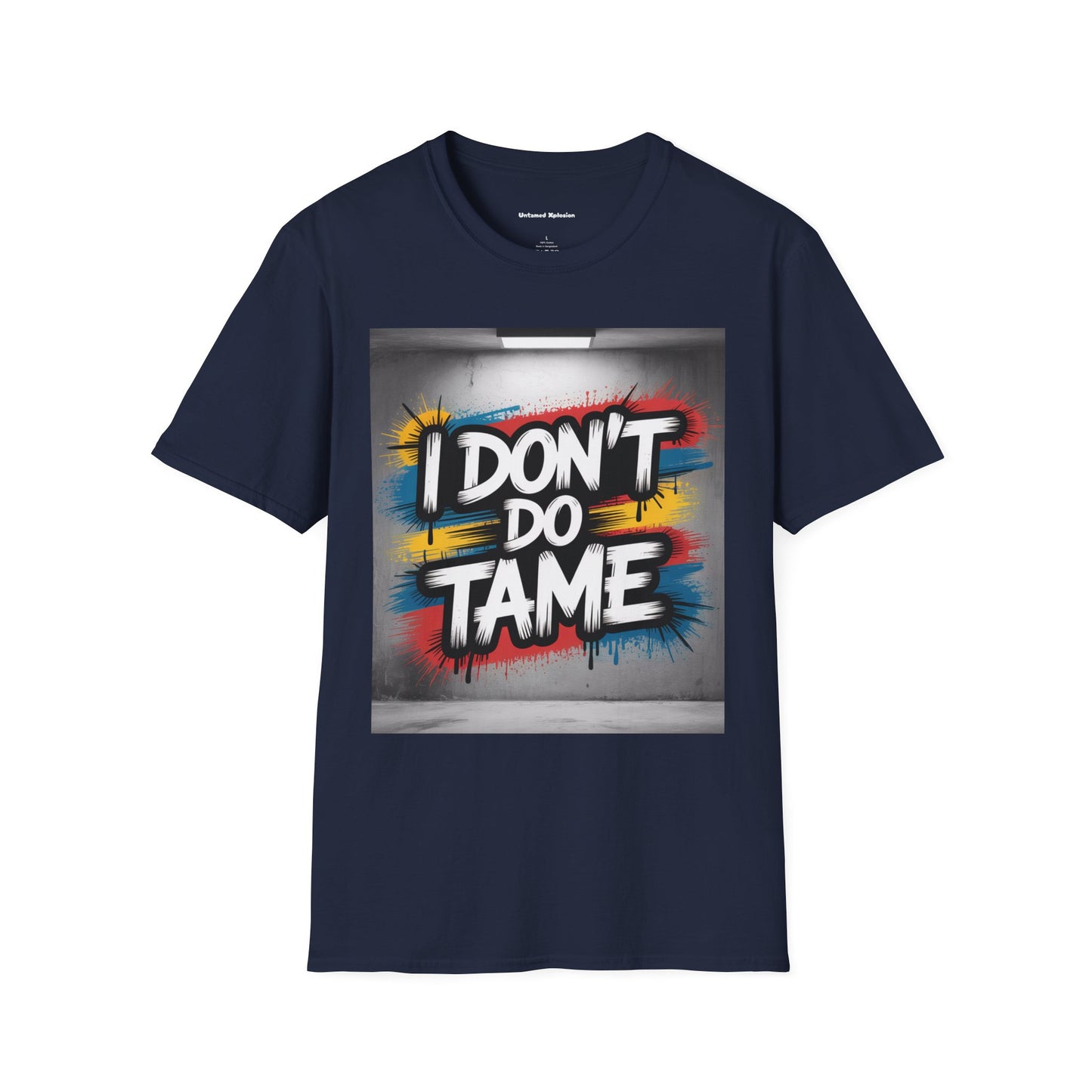 Distressed Style Graffiti T-Shirt